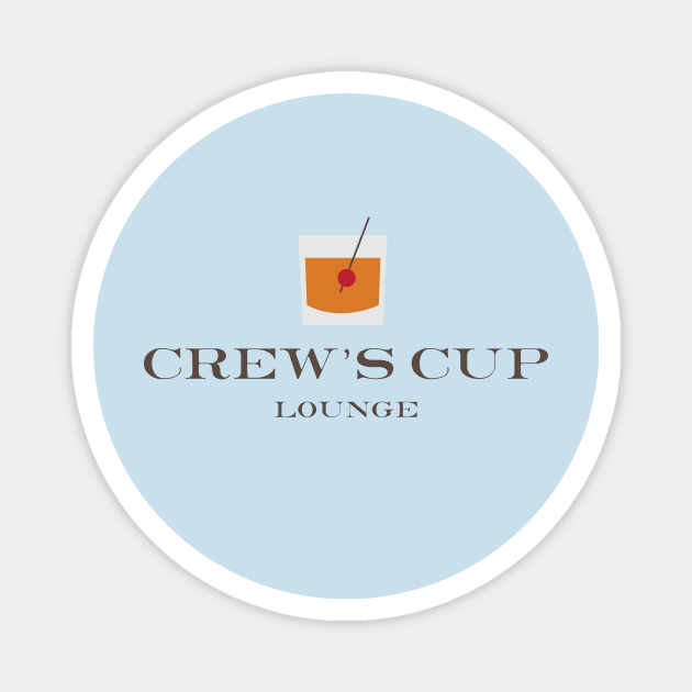 Crew's Cup Lounge Magnet by stuffsarahmakes